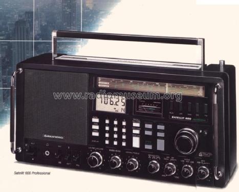 Satellit 600 professional; Grundig Radio- (ID = 497039) Radio