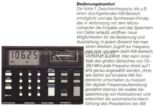 Satellit 600 professional; Grundig Radio- (ID = 798674) Radio