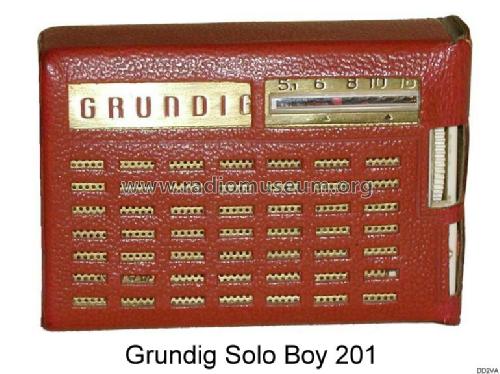 Solo-Boy 201; Grundig Radio- (ID = 96577) Radio