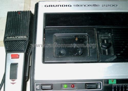 Stenorette 2200; Grundig Radio- (ID = 1415010) R-Player