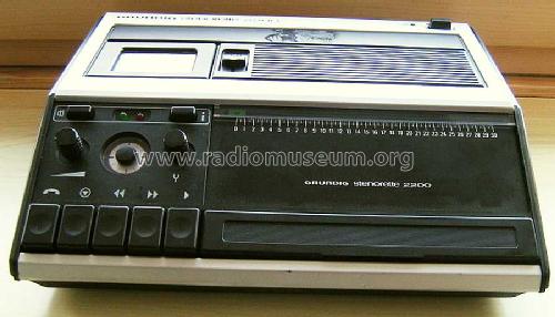 Stenorette 2200; Grundig Radio- (ID = 2092943) Sonido-V