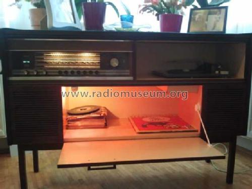 Stereo Musikschrank Ch= Grundig 8040 WF503 Teak; Liesenkötter, (ID = 1355712) Radio