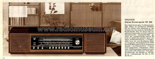 Stereo-Konzertgerät RF255 Ch= CS200; Grundig Radio- (ID = 2135068) Radio