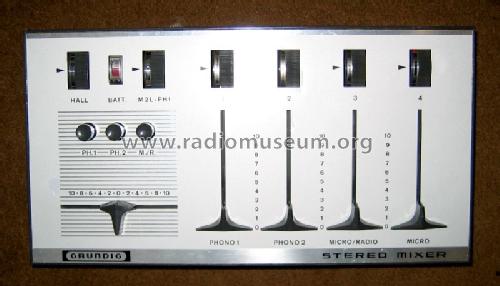Stereo-Mixer 422; Grundig Radio- (ID = 225683) Ampl/Mixer