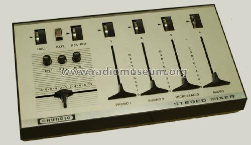 Stereo-Mixer 422; Grundig Radio- (ID = 477101) Ampl/Mixer