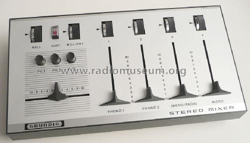 Stereo-Mixer 422; Grundig Radio- (ID = 695820) Ampl/Mixer