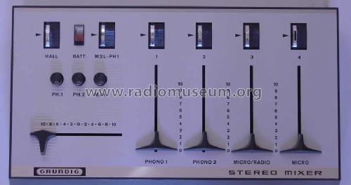Stereo-Mixer 422; Grundig Radio- (ID = 741082) Ampl/Mixer