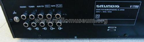 Stereoverstärker V-1700; Grundig Radio- (ID = 818270) Ampl/Mixer
