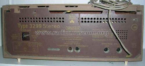 Steuergerät 3299 Stereo; Grundig Radio- (ID = 159789) Radio
