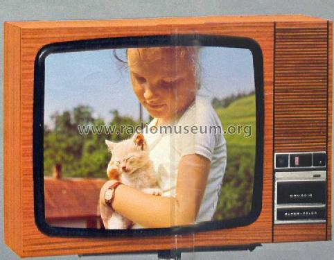 Super Color 6011; Grundig Radio- (ID = 479944) Televisión