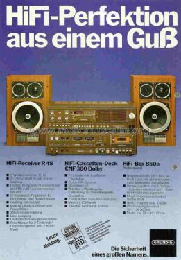 Super HiFi Box 850a; Grundig Radio- (ID = 950687) Speaker-P