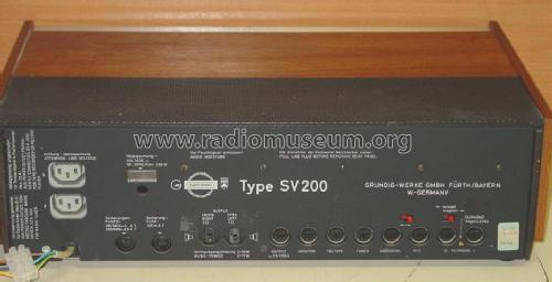 SV200; Grundig Radio- (ID = 182155) Ampl/Mixer
