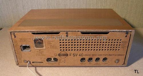 SV40; Grundig Radio- (ID = 882787) Ampl/Mixer