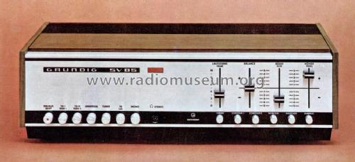 SV85; Grundig Radio- (ID = 2859432) Ampl/Mixer