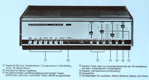 SV85; Grundig Radio- (ID = 491905) Ampl/Mixer