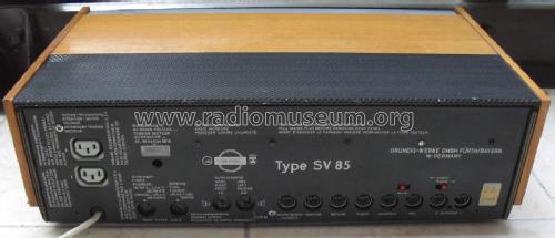 SV85; Grundig Radio- (ID = 993704) Ampl/Mixer