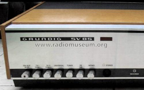 SV85; Grundig Radio- (ID = 993708) Ampl/Mixer
