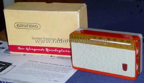Taschen-Transistor-Boy II/59; Grundig Radio- (ID = 1609995) Radio
