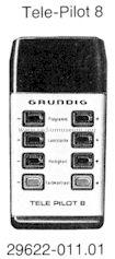 Tele-Pilot 8 29622-011.01; Grundig Radio- (ID = 354068) Diverses