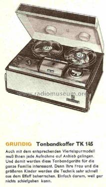 TK145 Automatic; Grundig Radio- (ID = 724781) R-Player