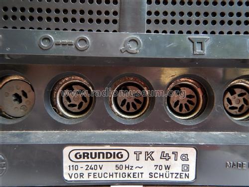 TK41; Grundig Radio- (ID = 2552924) R-Player