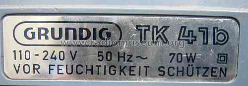 TK41; Grundig Radio- (ID = 806807) Ton-Bild