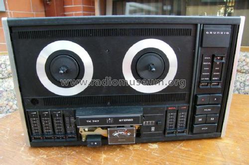 TK747 HiFi-Stereo; Grundig Radio- (ID = 1100683) R-Player
