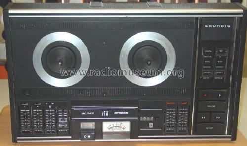 TK747 HiFi-Stereo; Grundig Radio- (ID = 124496) R-Player