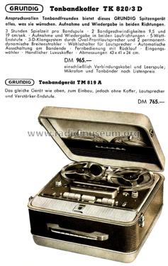 TM819A; Grundig Radio- (ID = 2856706) Ton-Bild