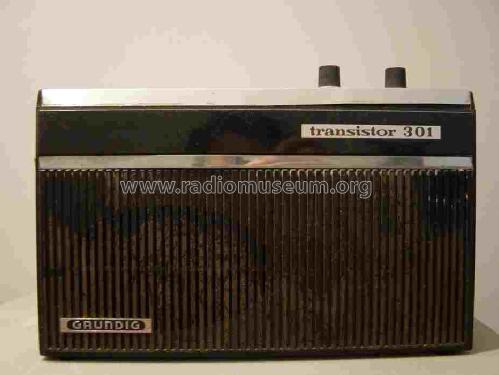 Transistor 301; Grundig Radio- (ID = 1631098) Radio