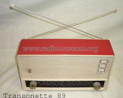 Transonette 89; Grundig Radio- (ID = 876286) Radio
