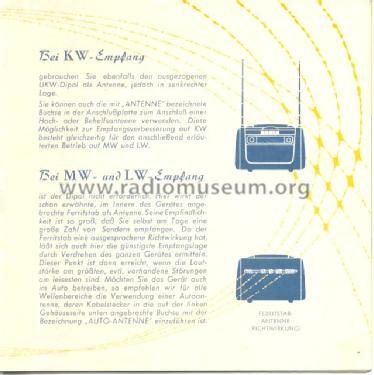 UKW-Concert-Boy 58; Grundig Radio- (ID = 342528) Radio