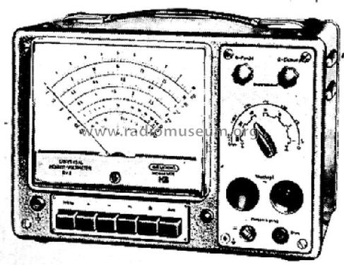 Universal-Röhrenvoltmeter RV3 52; Grundig Radio- (ID = 1552258) Equipment