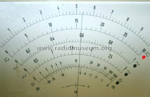 Universal-Röhrenvoltmeter RV3 52; Grundig Radio- (ID = 1704112) Equipment