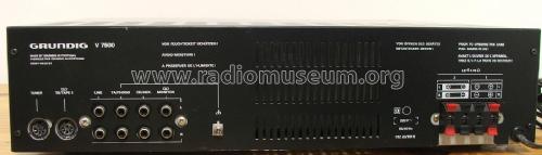 V 7500; Grundig Radio- (ID = 1813512) Ampl/Mixer