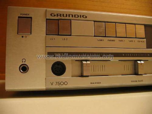 V 7500; Grundig Radio- (ID = 411796) Ampl/Mixer