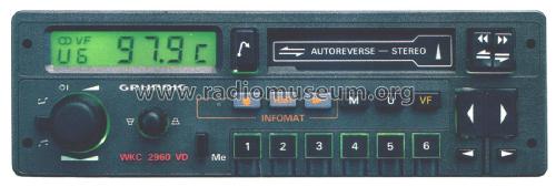WKC2960VD; Grundig Radio- (ID = 2384151) Car Radio