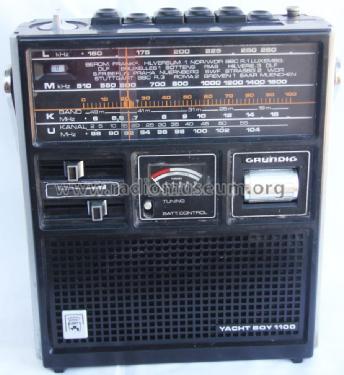 Yacht-Boy 1100; Grundig Radio- (ID = 1875191) Radio