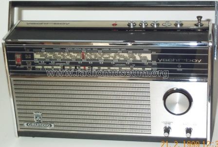 Yacht-Boy 208; Grundig Radio- (ID = 416740) Radio