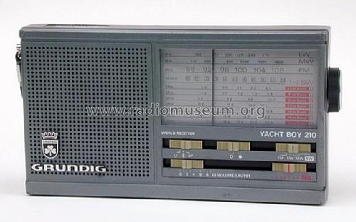 Yacht-Boy 210; Grundig Radio- (ID = 64656) Radio
