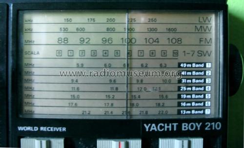 Yacht-Boy 210; Grundig Radio- (ID = 778824) Radio