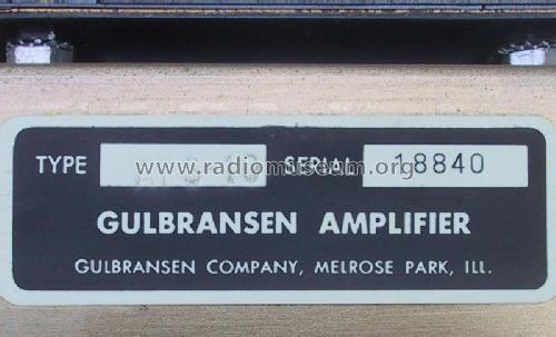 Amplifier APS-10; Gulbransen Co.; (ID = 1569774) Ampl/Mixer