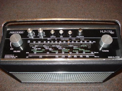 Hunter RP38A; Hacker Radio Ltd., (ID = 1662524) Radio