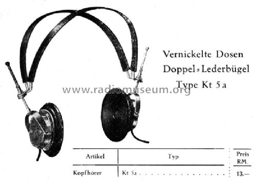 Kt5a; Hagenuk N&K, (ID = 512795) Speaker-P