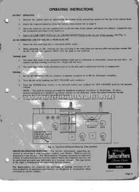 Continental 5R40; Hallicrafters, The; (ID = 2986668) Radio