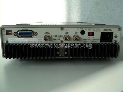 Funktionsgenerator HM8130; HAMEG GmbH, (ID = 1180226) Equipment