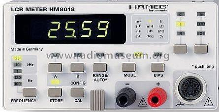 LC-Meter HM8018; HAMEG GmbH, (ID = 679866) Equipment