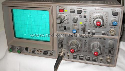 Oscilloscope 60 MHz HM605; HAMEG GmbH, (ID = 845745) Equipment