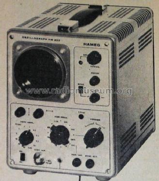 Oscilloscope HM207-2; HAMEG GmbH, (ID = 903543) Equipment