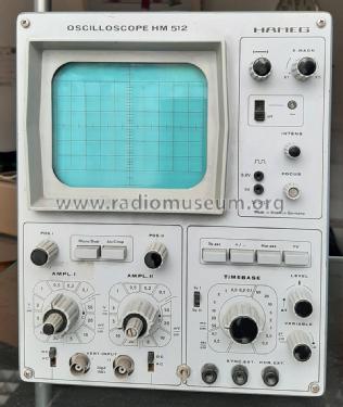 Oscilloscope HM512-4; HAMEG GmbH, (ID = 2646784) Equipment